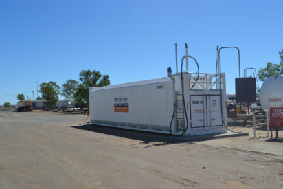 grandex68 self bunded tank longreach council depot
