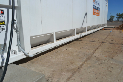 self bunded tank seating