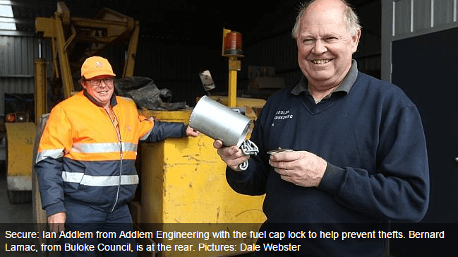fuel cap locks for buloke council