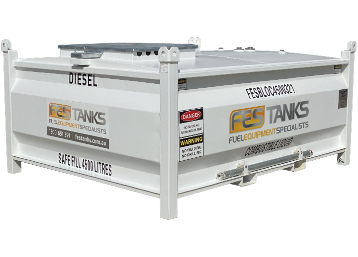 4500 litre self bunded tank