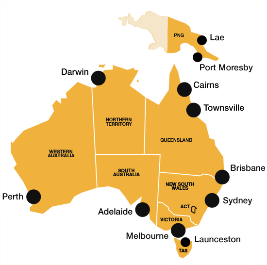 F.E.S. TANKS - Our Locations